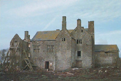 Repair works to Sker House, Porthcawl