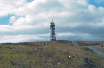 Werfa Telecommunications Mast, Mynydd LLangeinwr