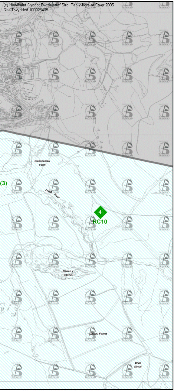 Map Cynigion 1 Dwyrain
