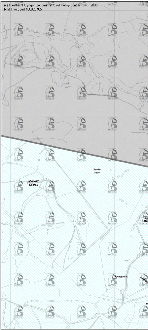 Map Cynigion 2 Gorllewin