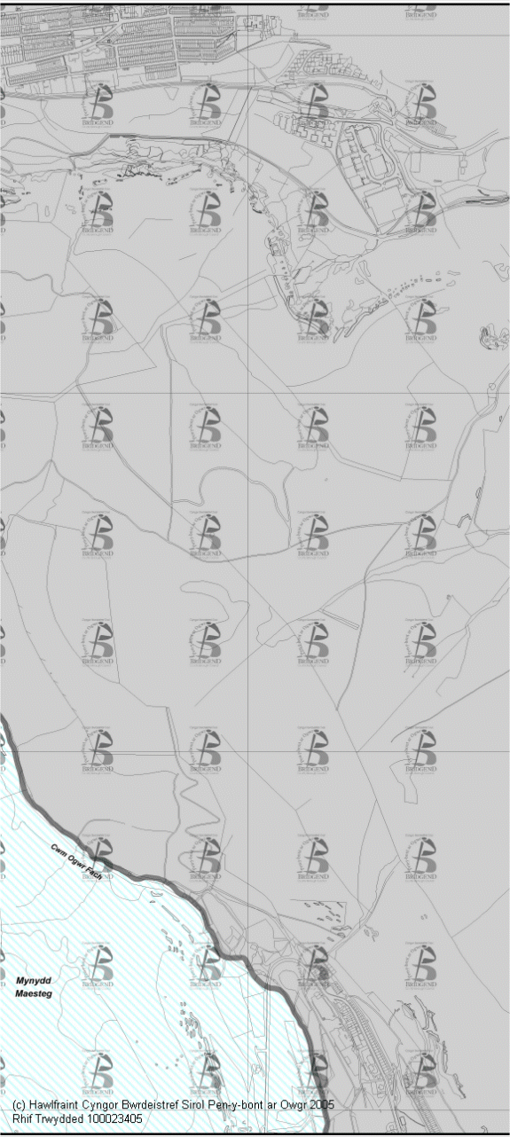 Map Cynigion 8 Canolog