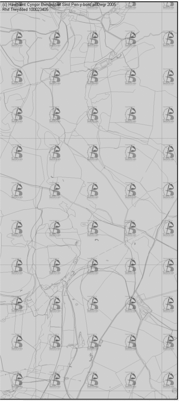 Map Cynigion 17 Dwyrain
