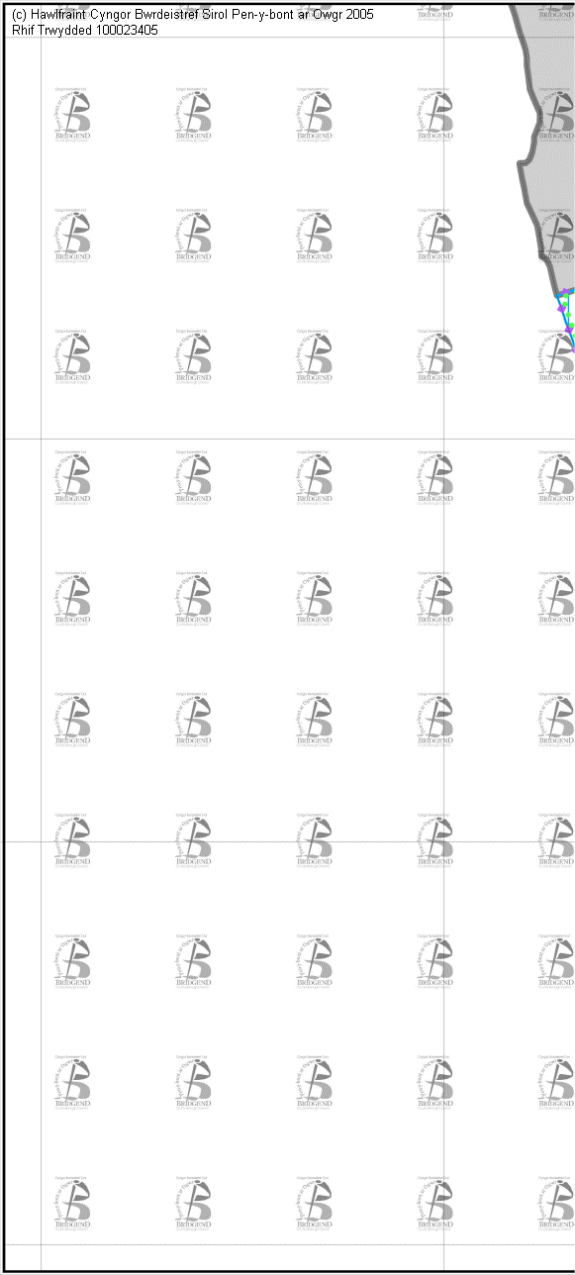Map Cynigion 18 Gorllewin