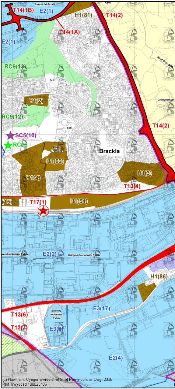 Map Cynigion 28 Gorllewin