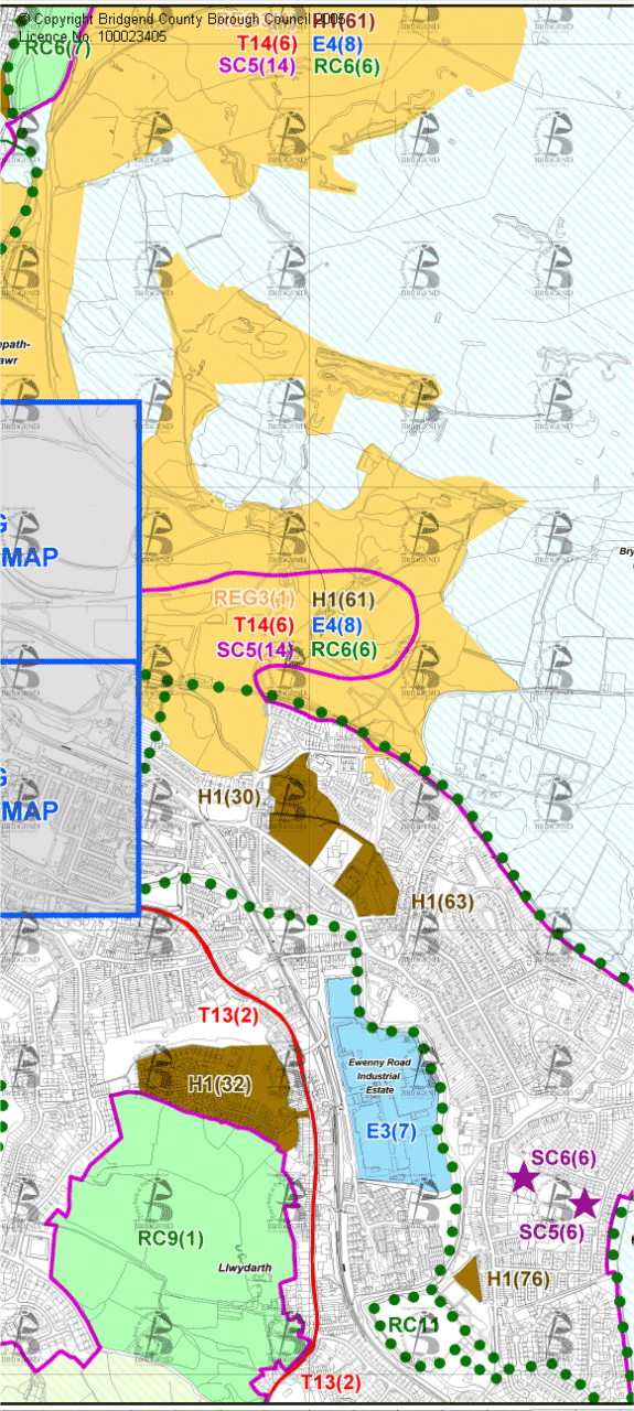 Proposals Map 5 Central