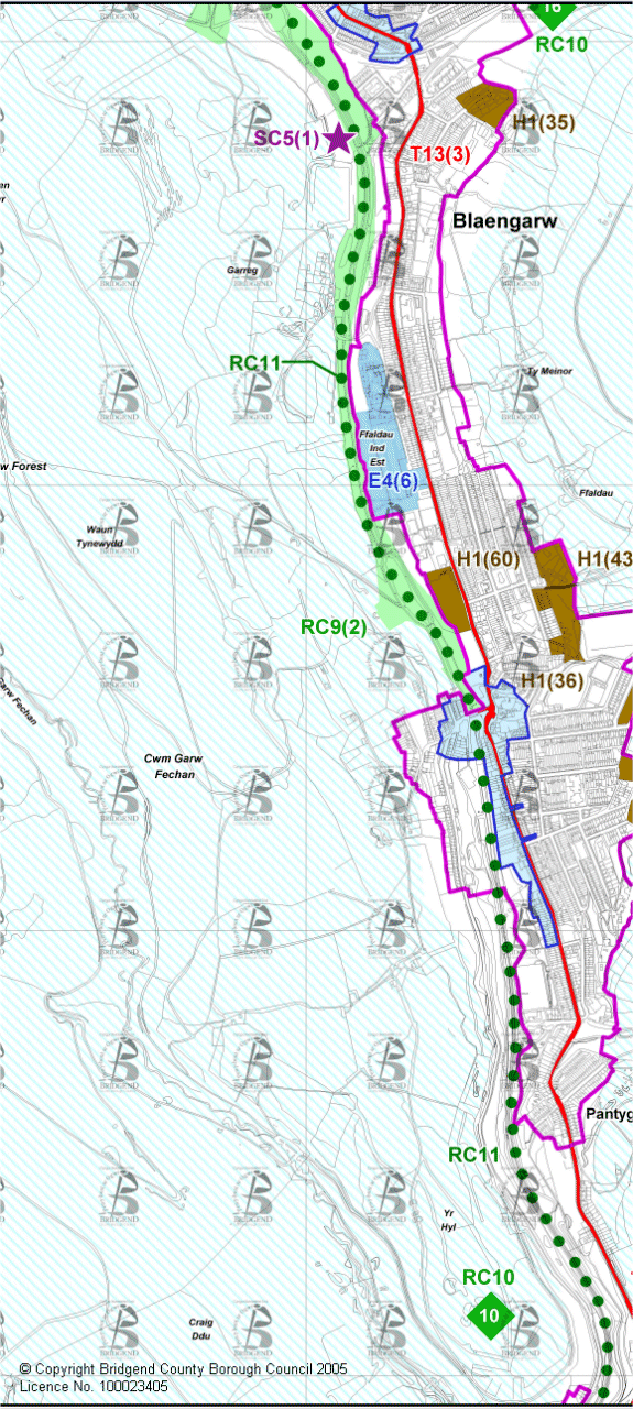 Proposals Map 6 Central