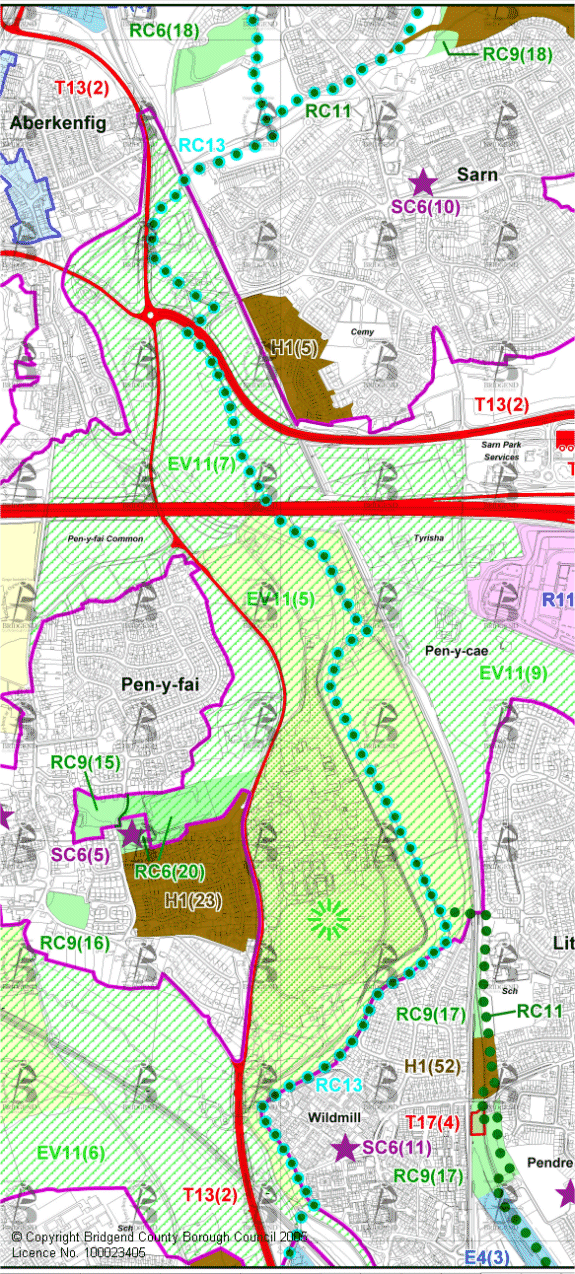 Proposals Map 21 Central
