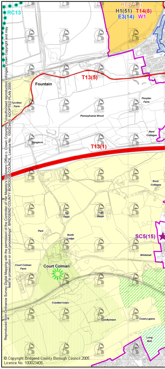 Proposals Map 21 West