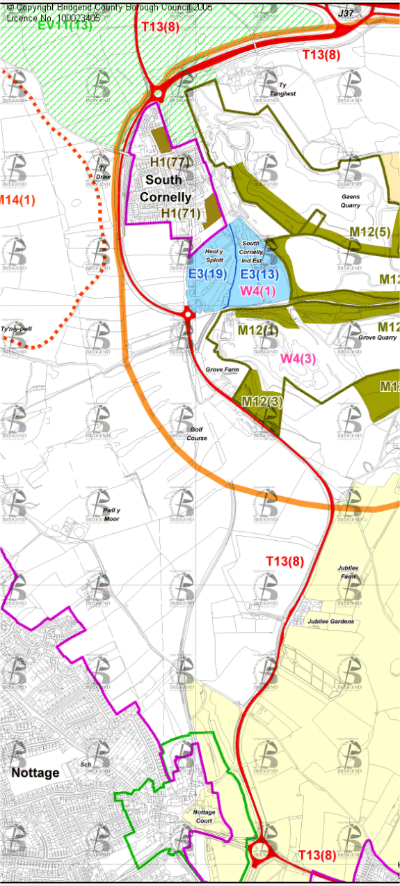 Proposals Map 25 Central